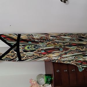 Midi dress multicolor